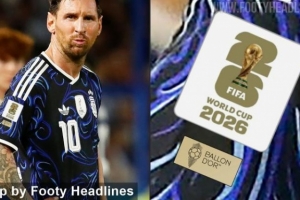 2026世界杯球衣將新增特別紀念章
