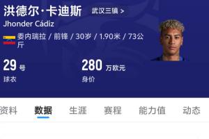 這錢花的值！卡迪斯中超連續7場破門并打入12球，三鎮200萬歐引入
