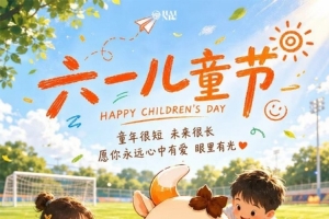 青島小海牛祝所有大小朋友：不管幾歲，快樂萬歲！ 