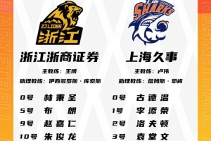 總決賽G4大名單：洛夫頓在列 桑普森繼續缺席 3外援對戰3外援