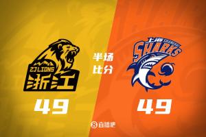 G4半場戰報-廣廈49-49戰平上海：胡金秋10中9砍22分 弗格15分
